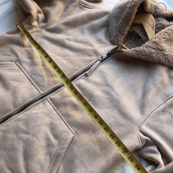 Zara shearling hooded jacket - Picture 9 of 9